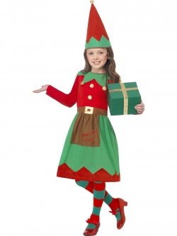 Dětský kostým Vánočního skřítka