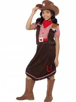 Dívčí kostým Kovbojka